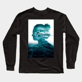 The blue sea inside me Long Sleeve T-Shirt